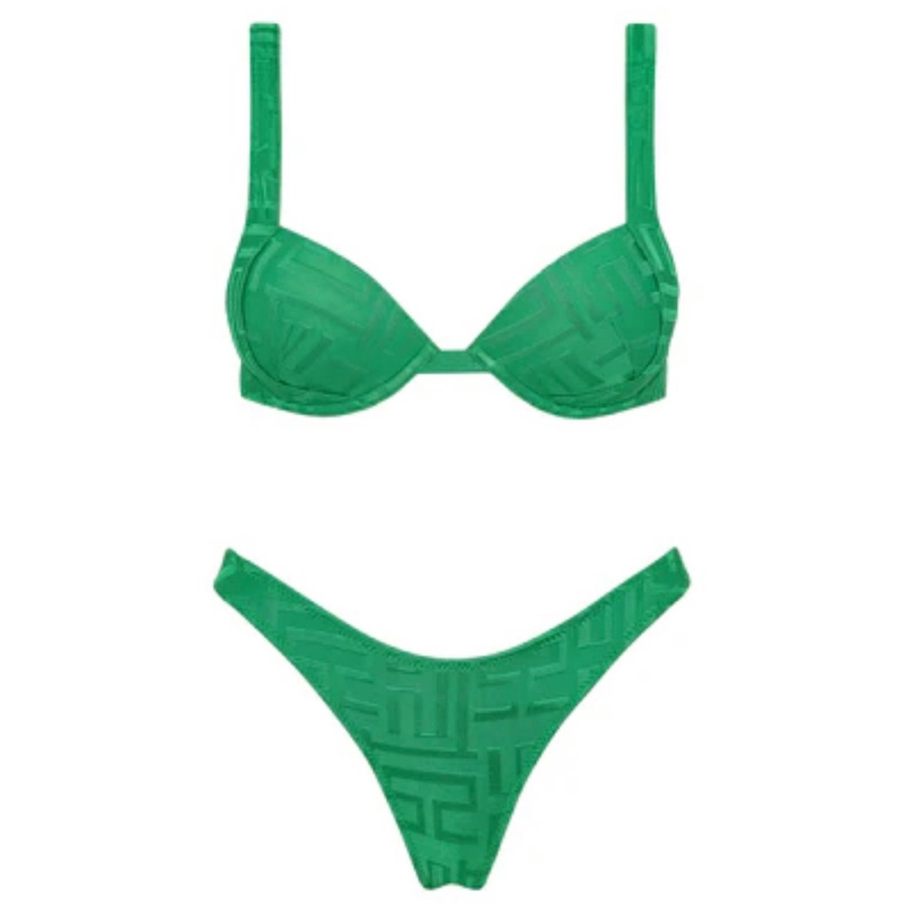 Triangl Swimwear Green Bikini